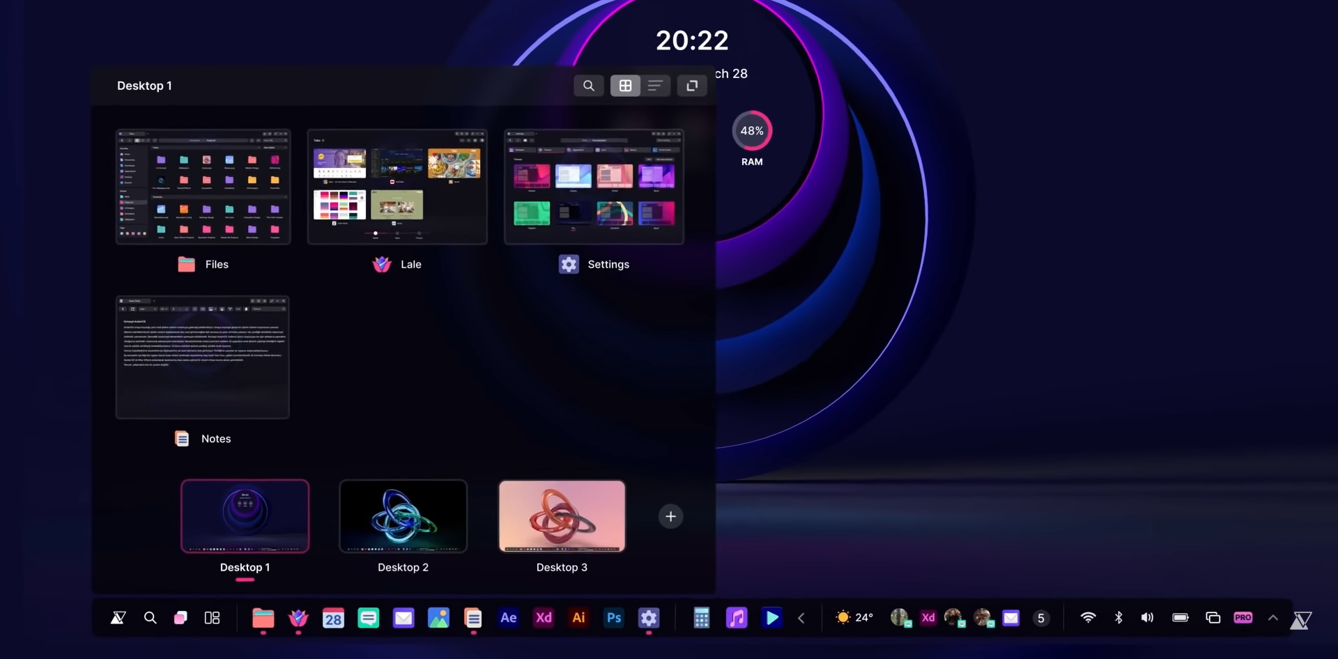 AvdanOS Desktop